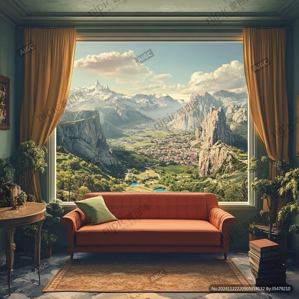 3d窗簾場(chǎng)景