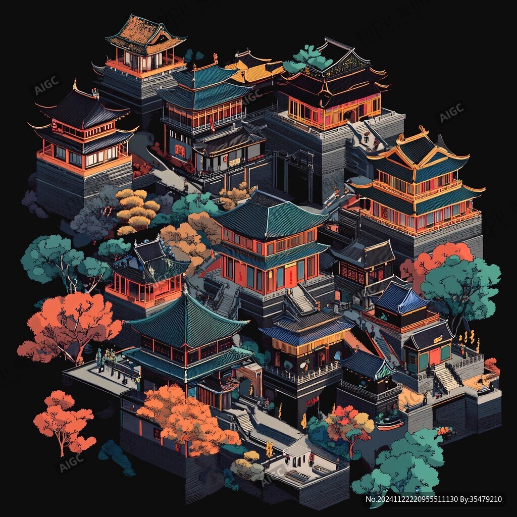 崇安閣插畫