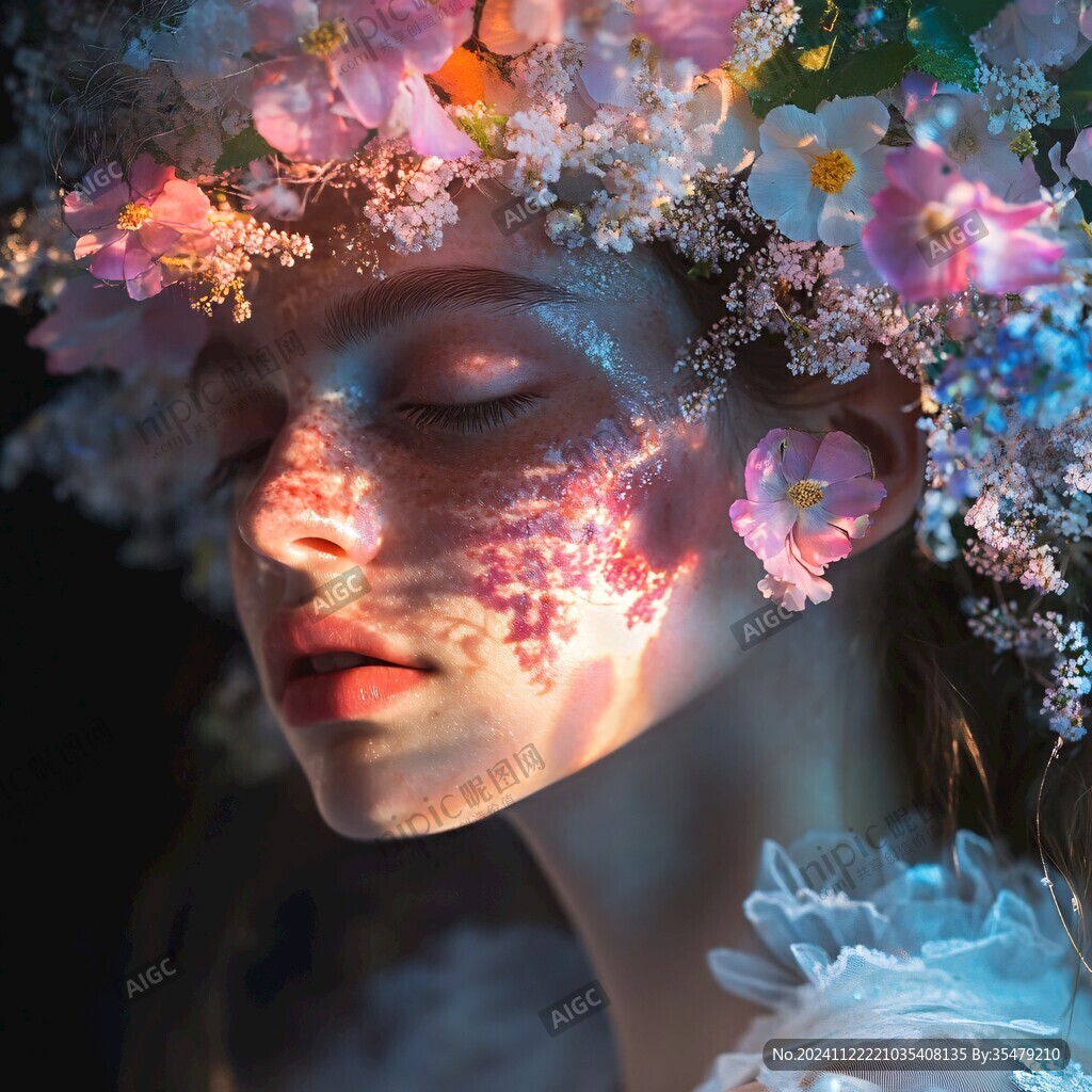 創意唯美女孩