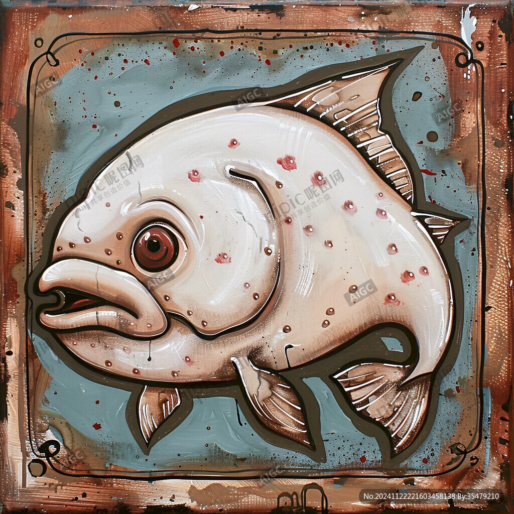 魚莊裝飾畫