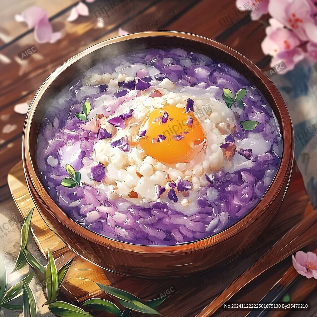 疙瘩湯插畫