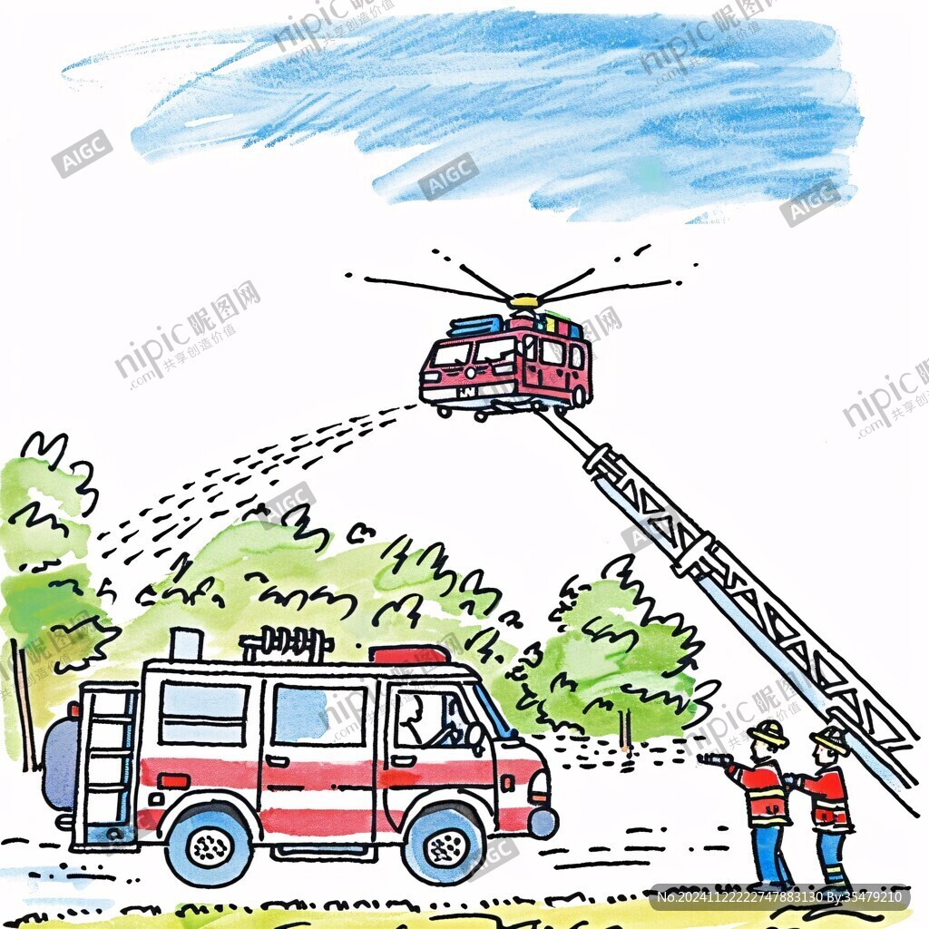 消防車(chē)登高作業(yè)