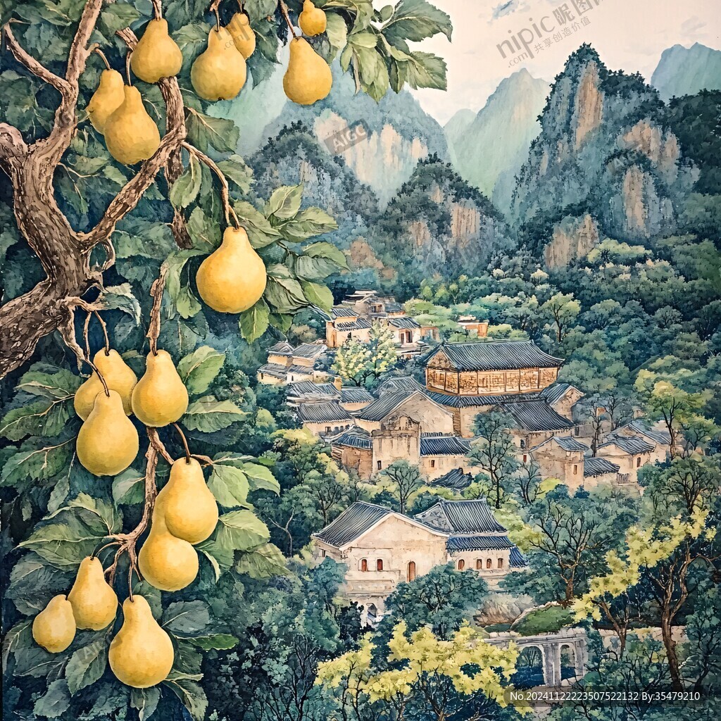 陳皮村插畫