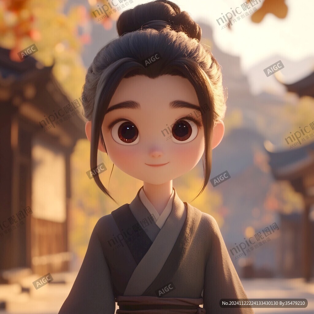 q版書童