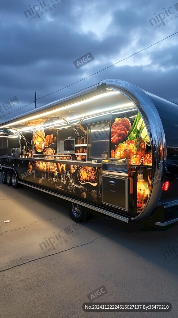 夜宵餐車設計