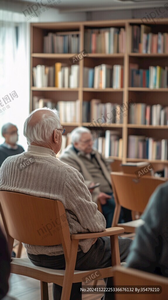 在書(shū)店茶座休息的人
