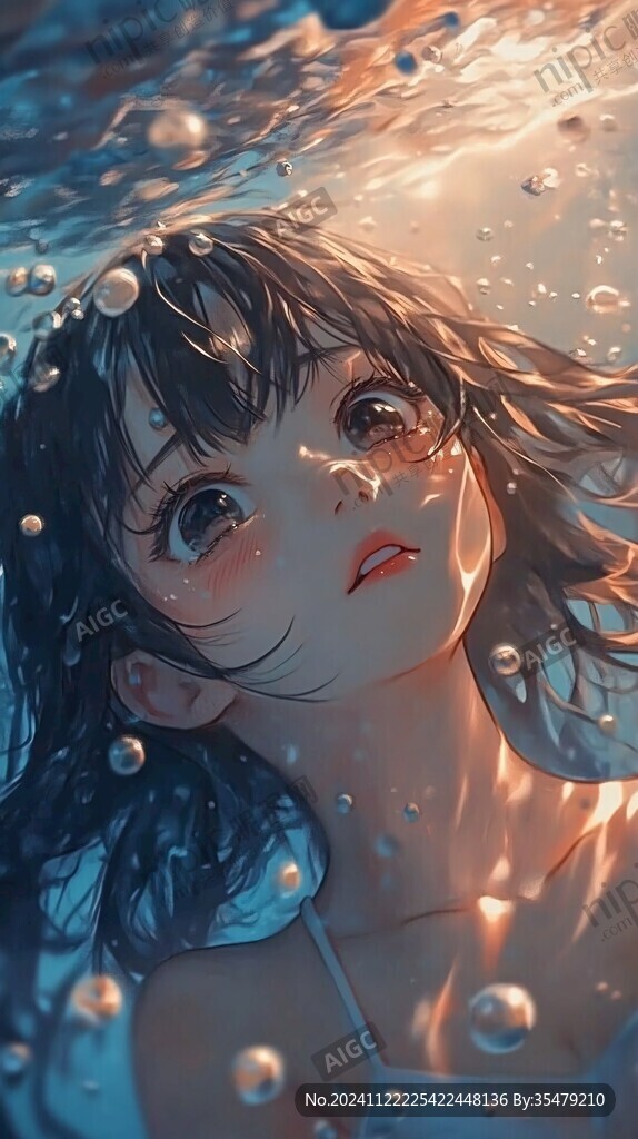 日系少女插畫