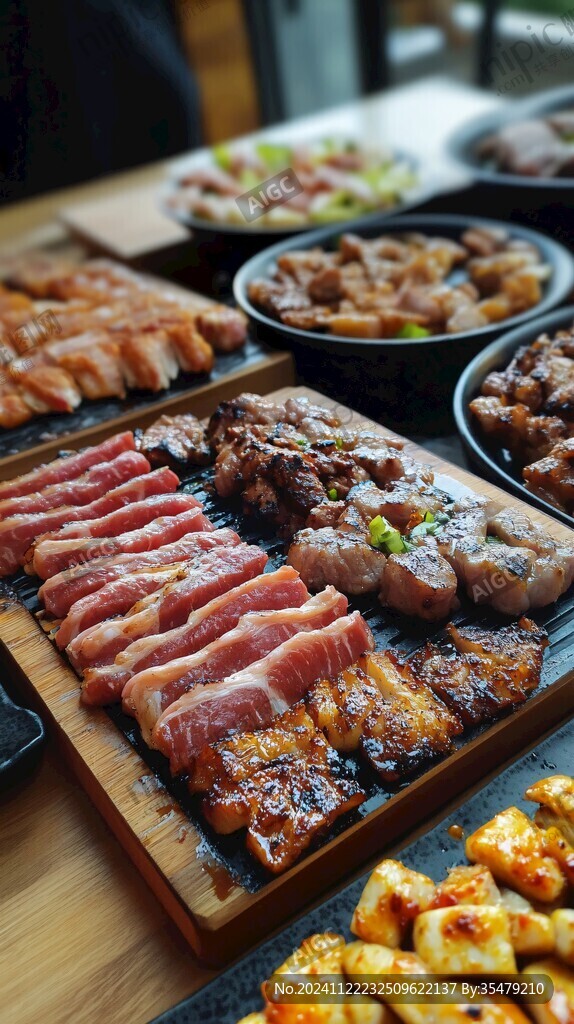 烤肉大拼