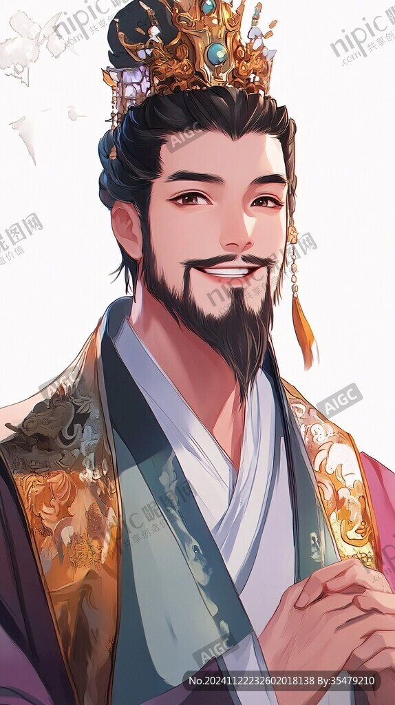 皇上插畫