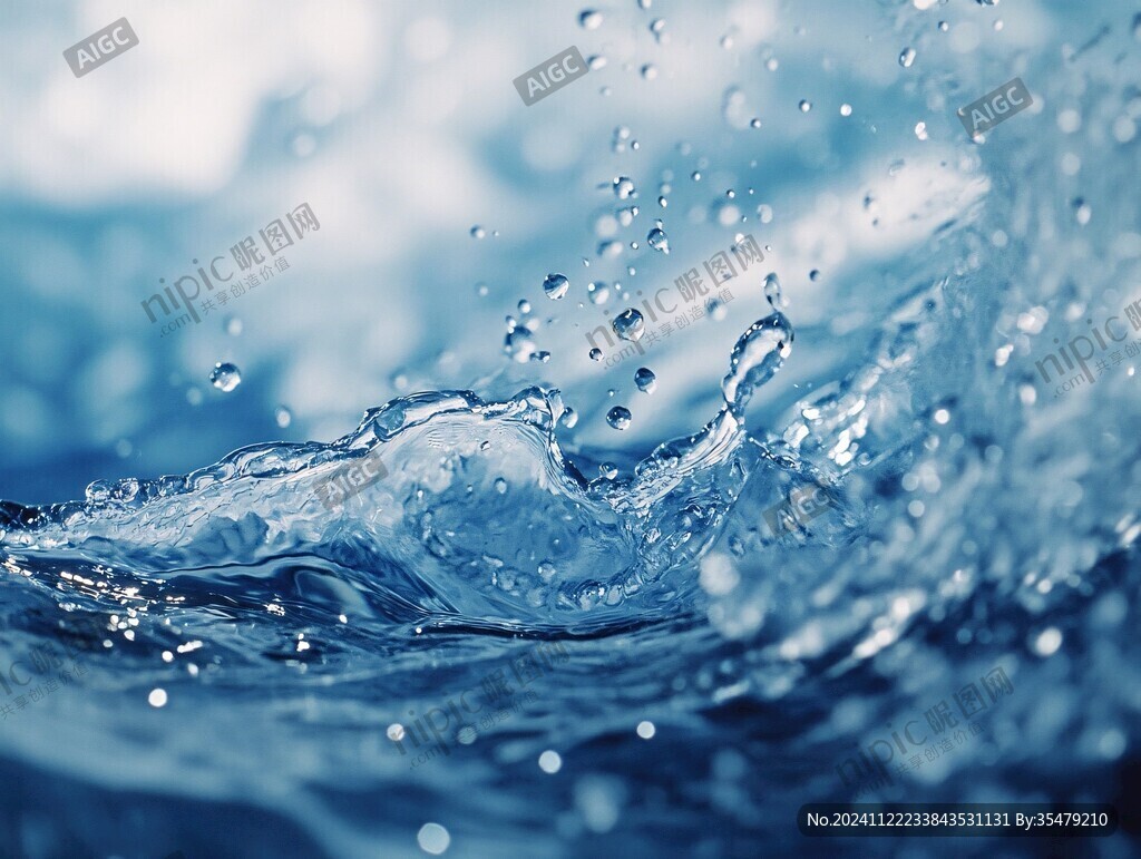 水動力水素材水背景