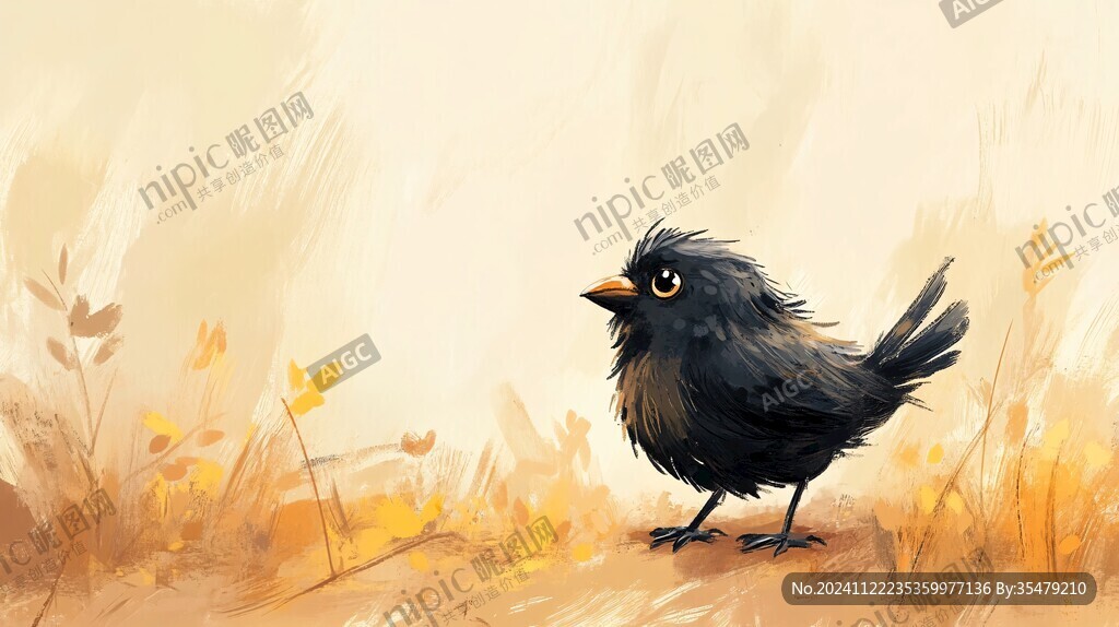 烏鴉插畫