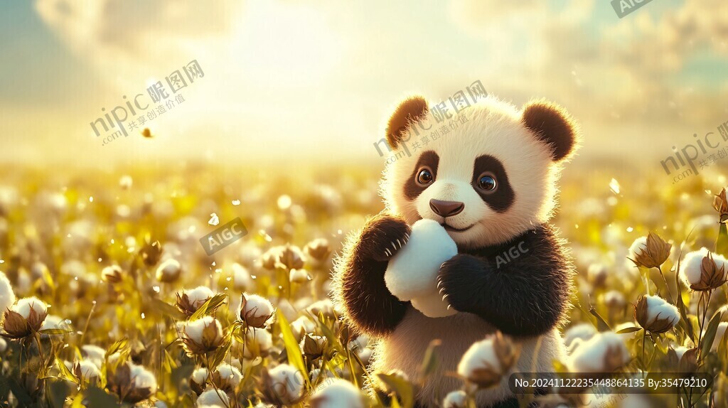 卡通熊貓壁紙