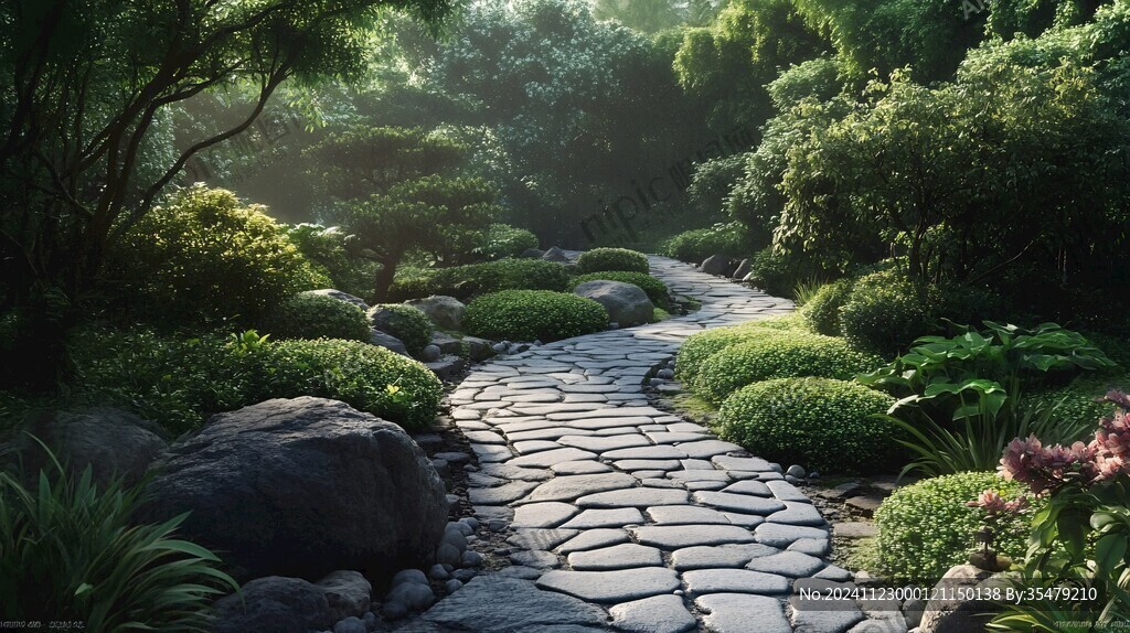 石頭小路設(shè)計
