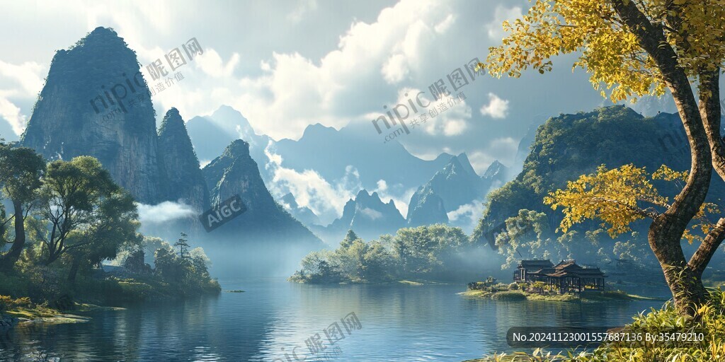 高清寬幅山水風(fēng)光