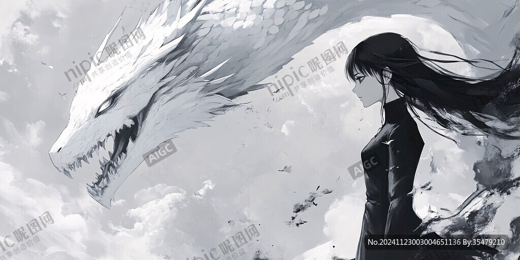 白龍斗黑龍