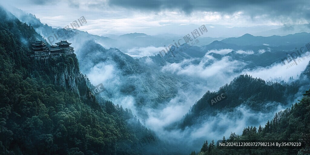 青城山風(fēng)景區(qū)圖片素材