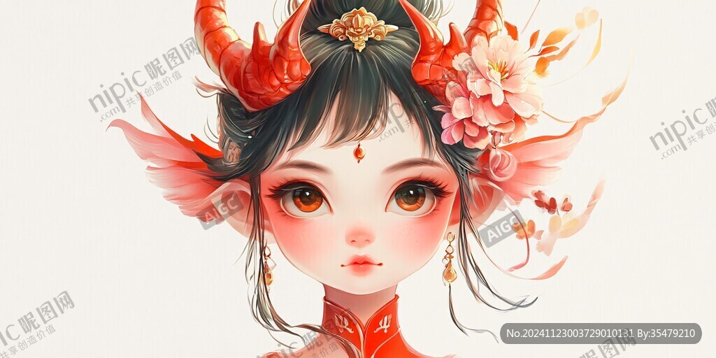 紅孩兒插畫