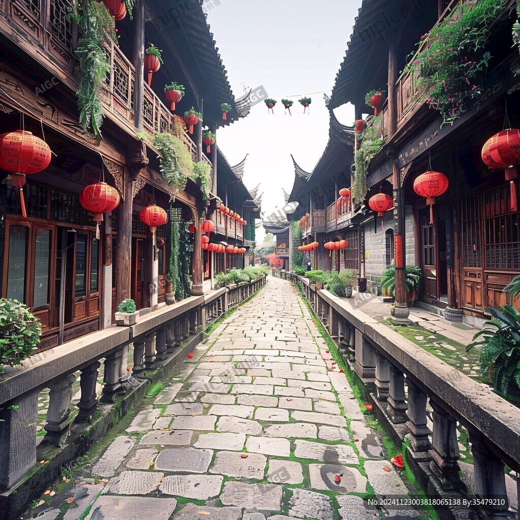 江南仿古街道