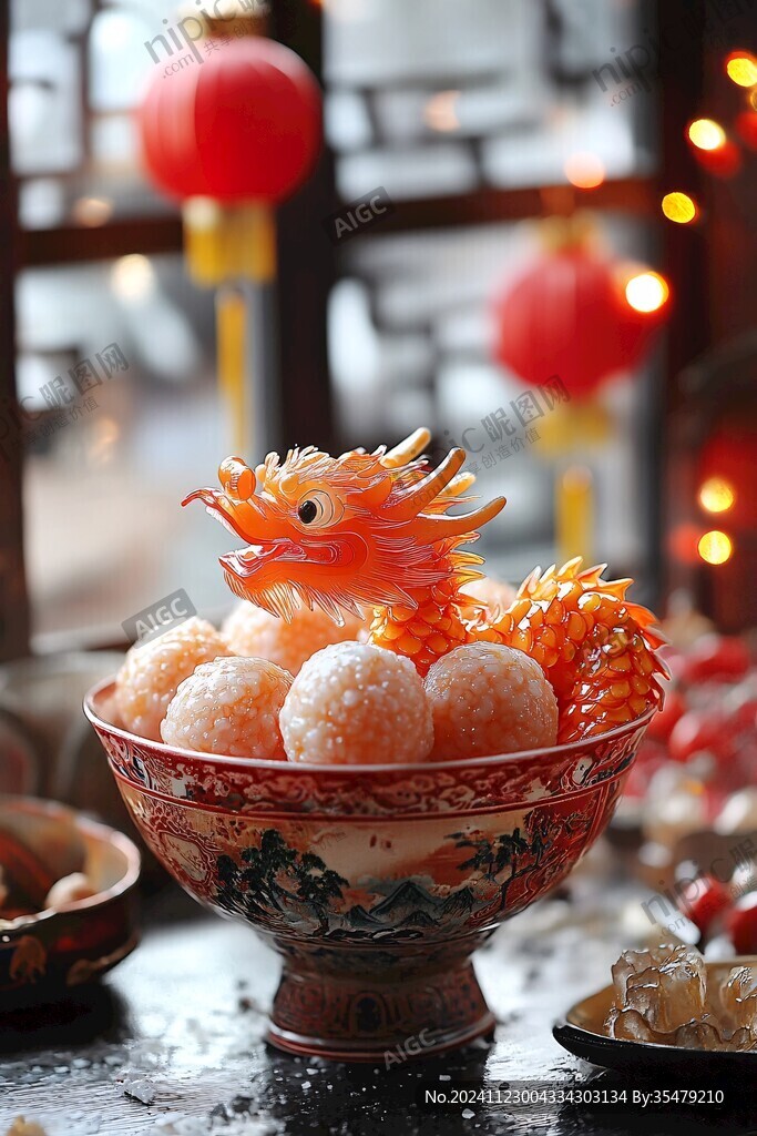 新年魚籽包小福袋喜慶
