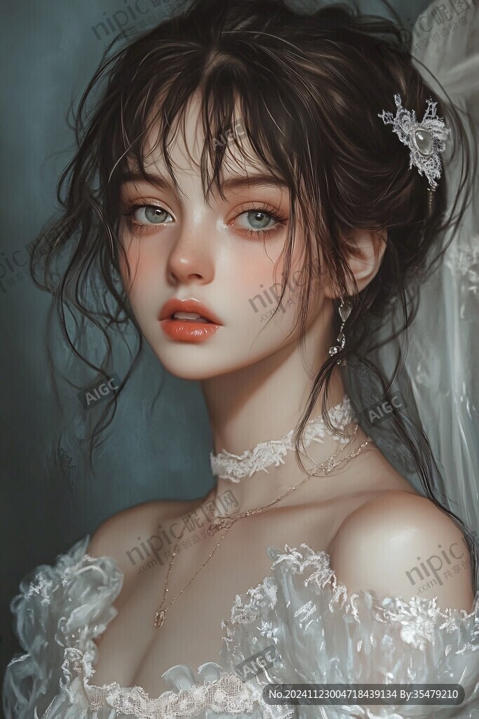 厚涂少女