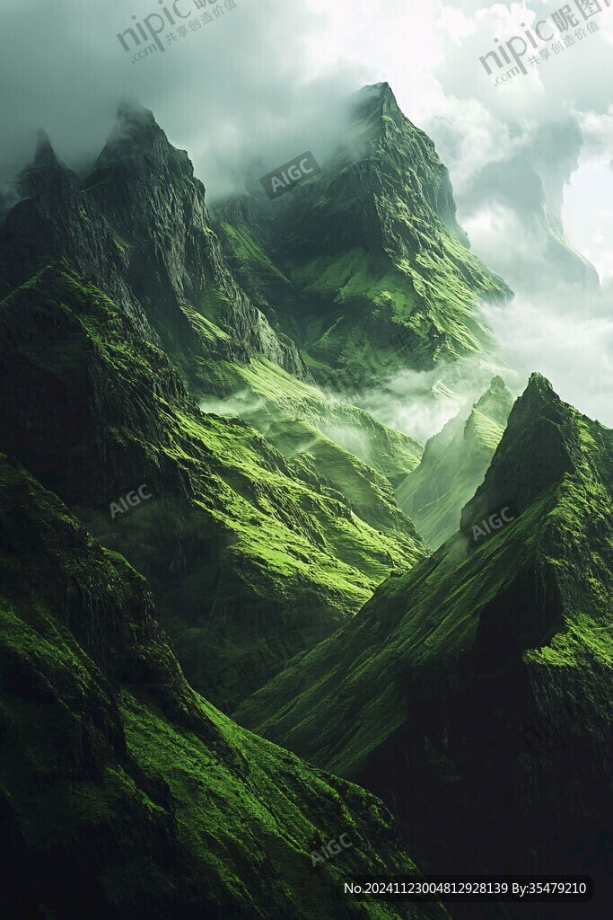 唯美奇幻大山