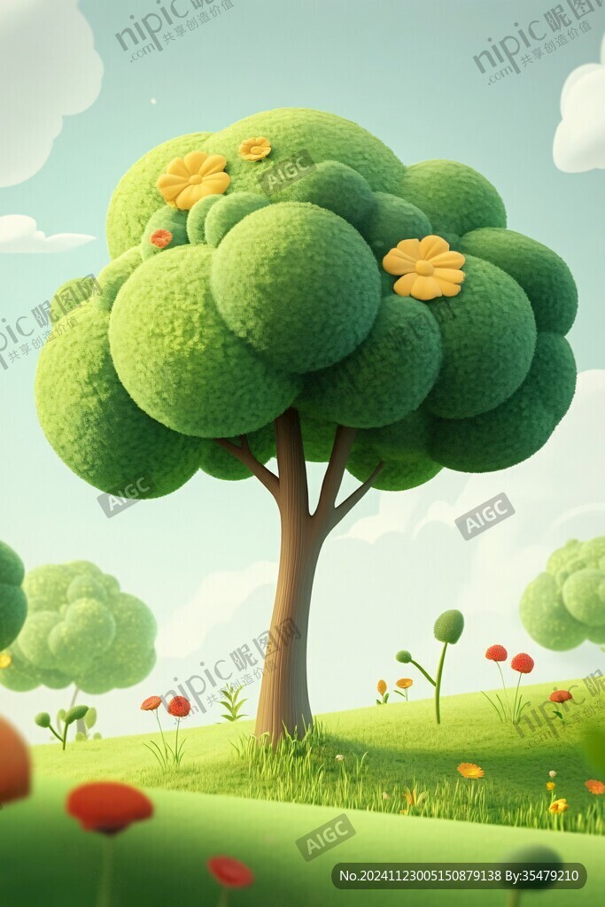 植樹節(jié)h5畫面