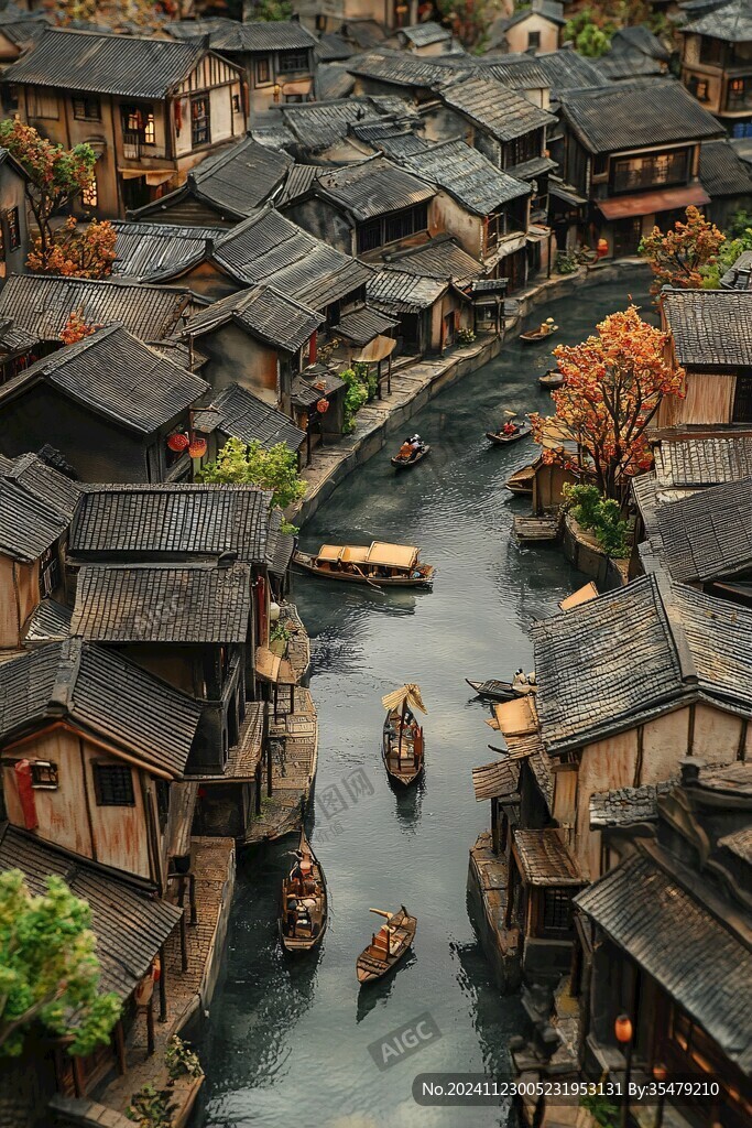 微縮江南風(fēng)景