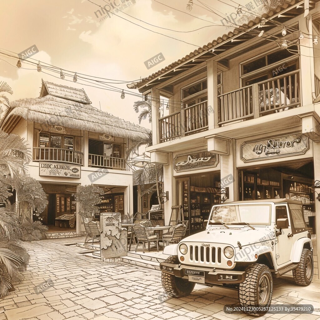 歐美小鎮(zhèn)情景主題