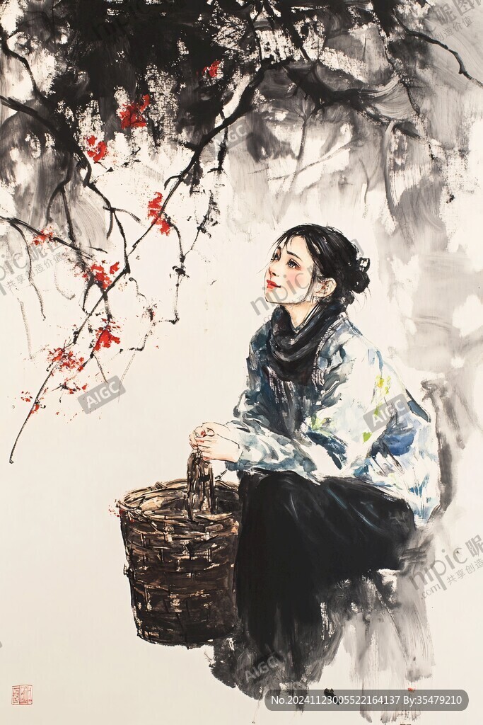 采桑圖