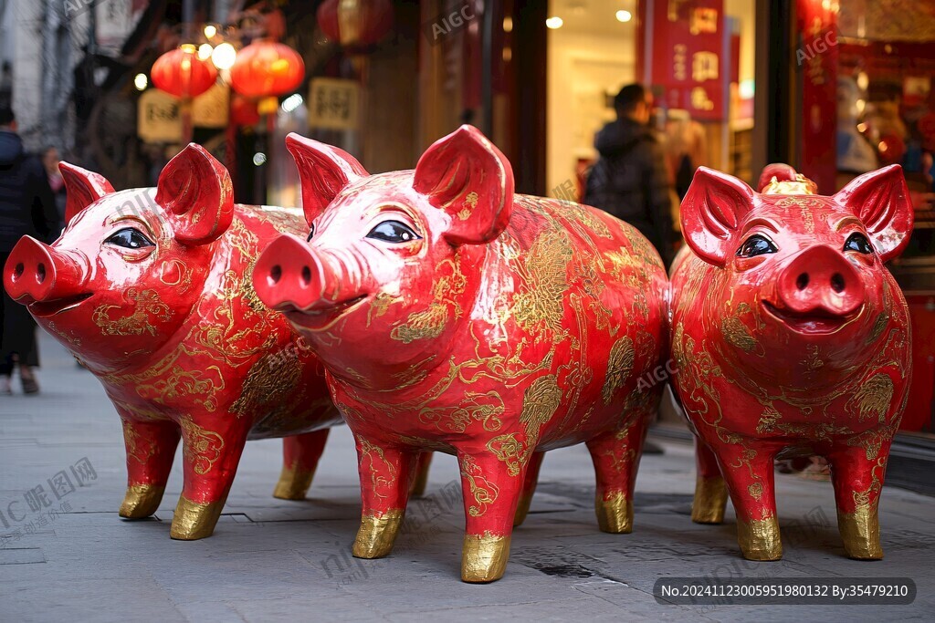 春節(jié)街頭
