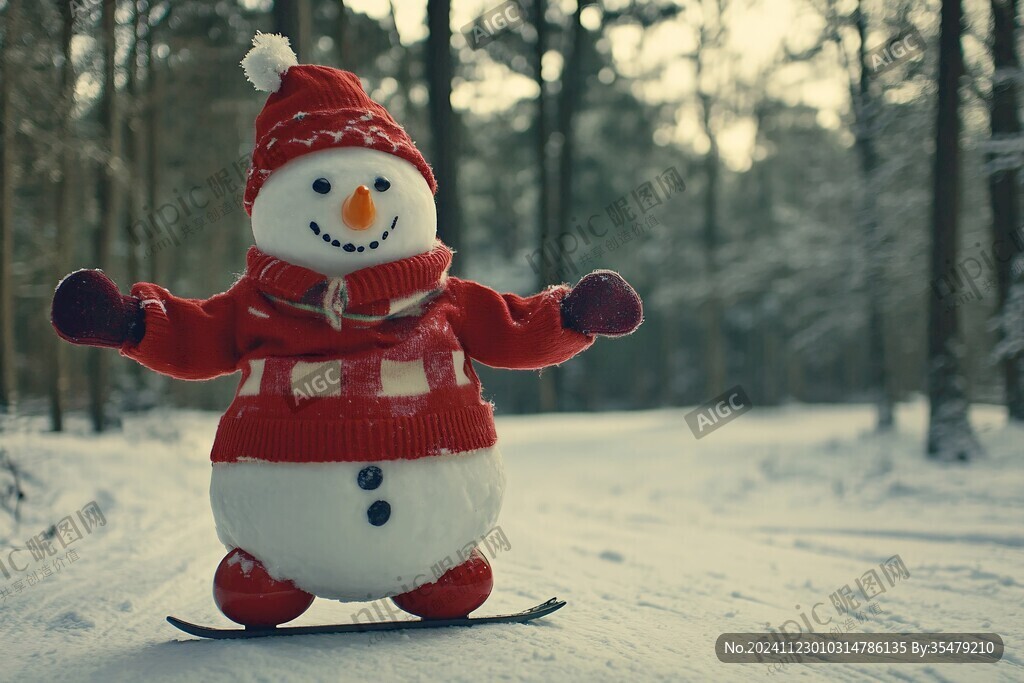 戶外小雪人