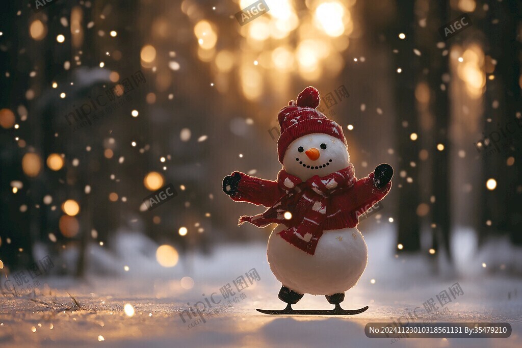 戶外小雪人