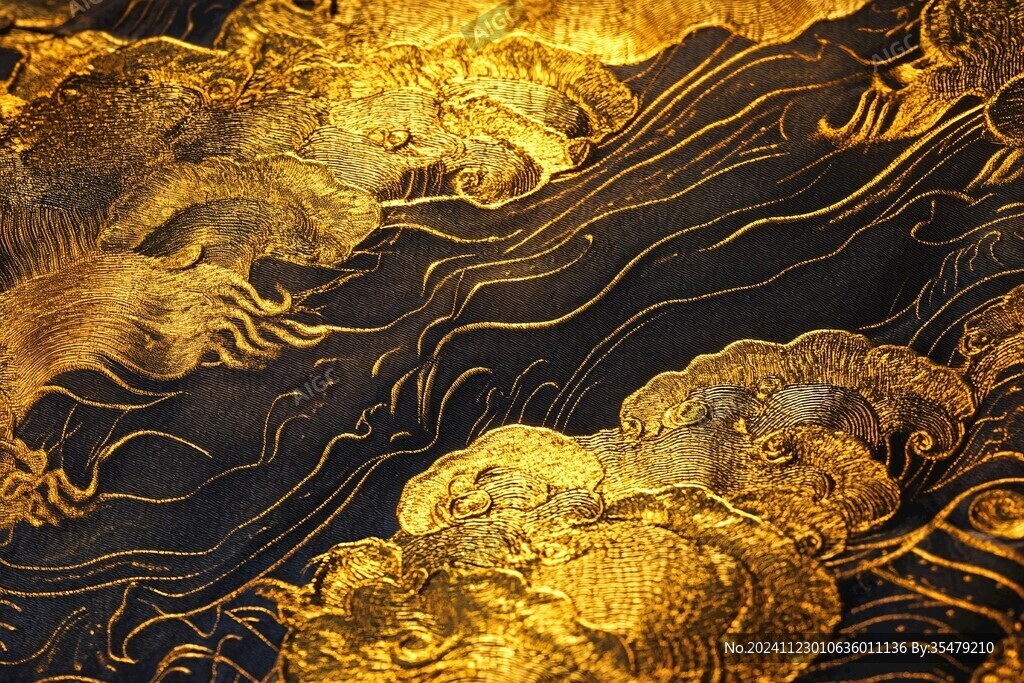 黑金龍袍