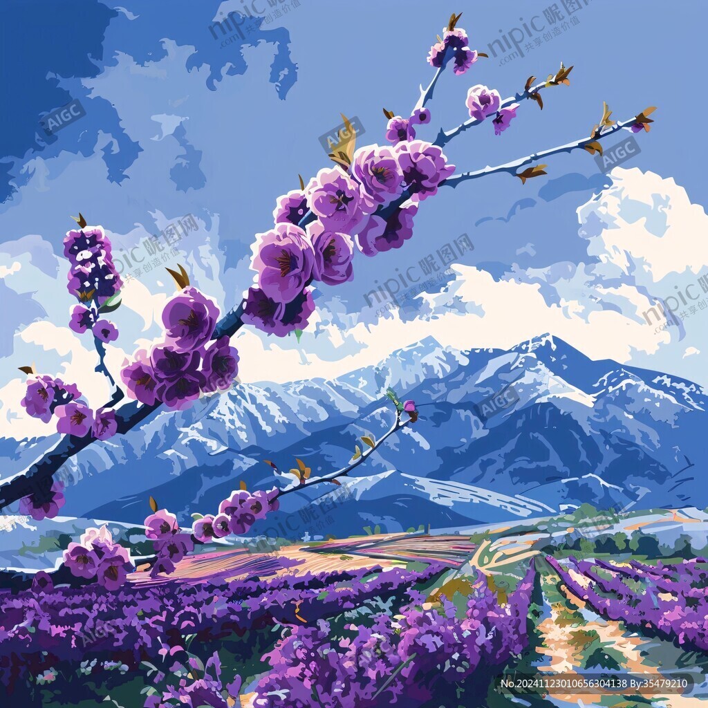 山水花卉
