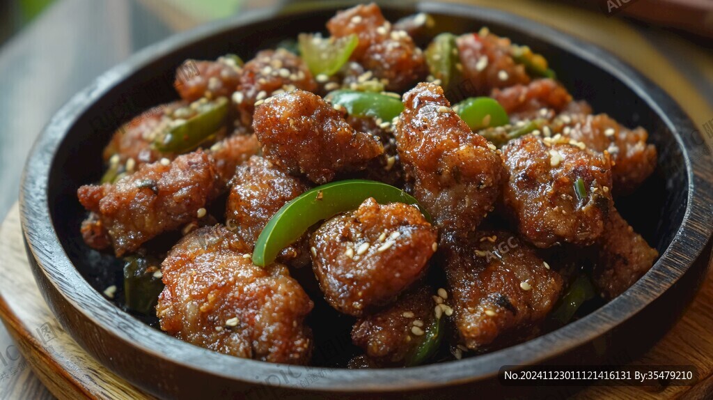 焦溜肉段