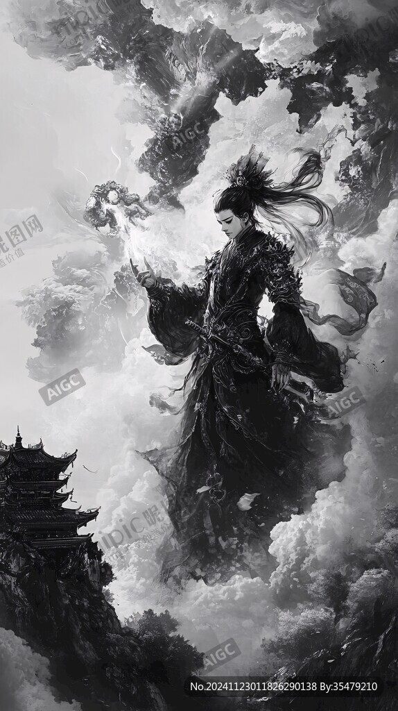 玄幻題材插畫