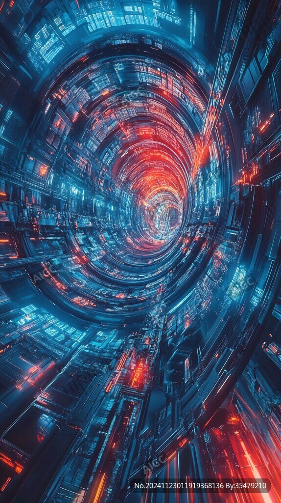 科技漩渦隧道