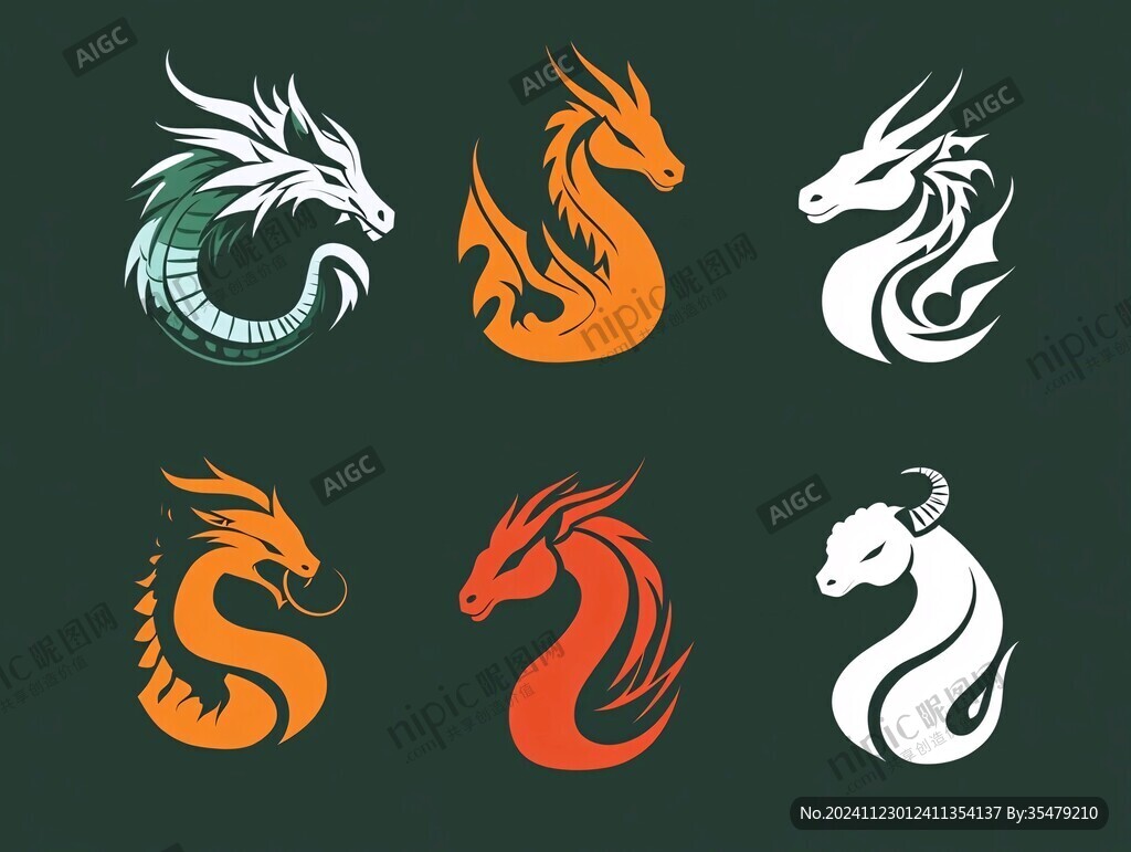 龍標(biāo)素材