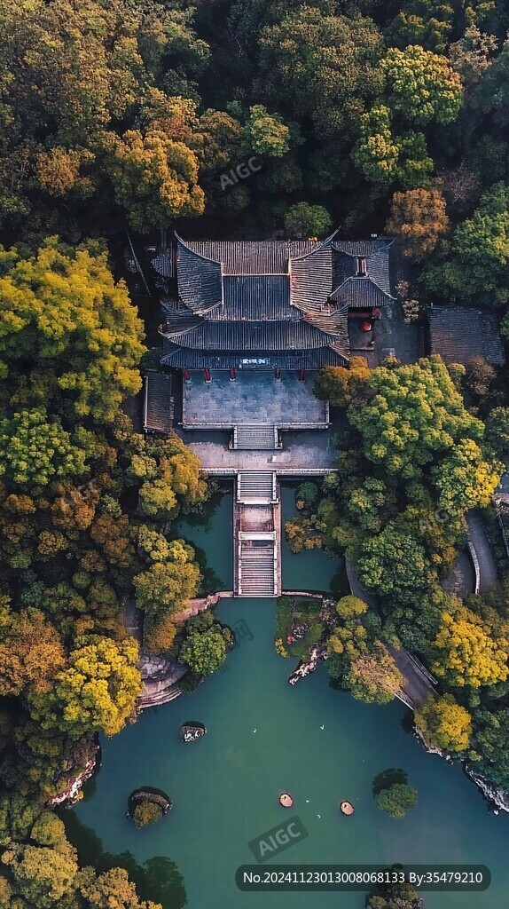 拙政園航拍