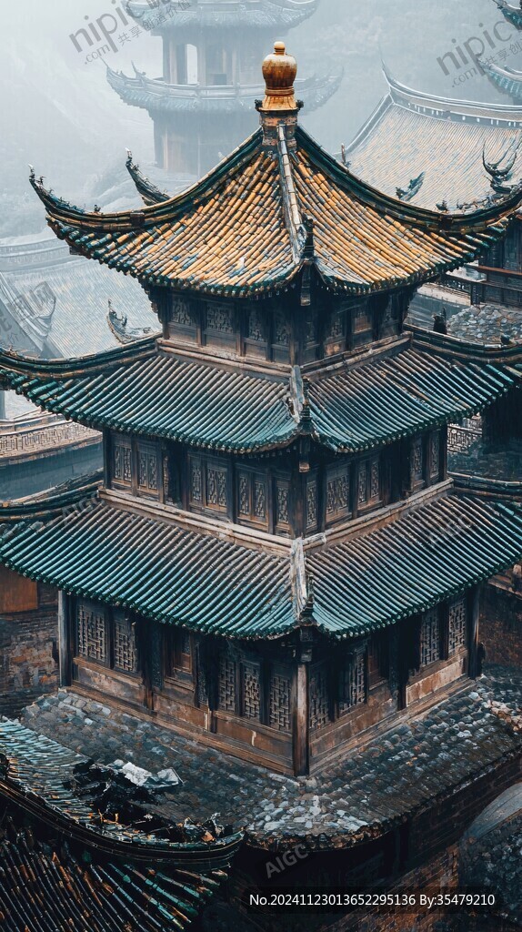 云霧金殿