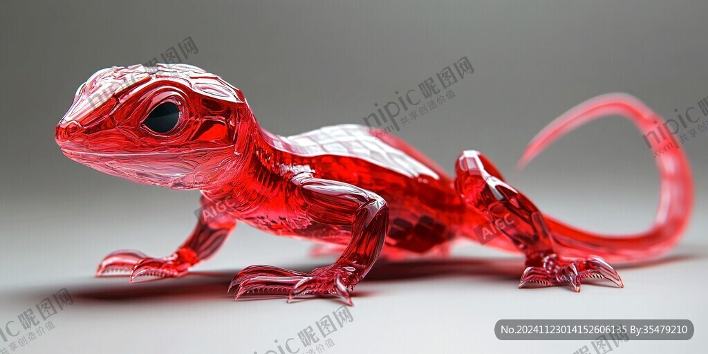 玻璃質(zhì)感動物