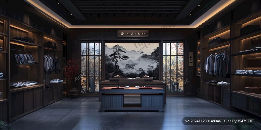新中式服飾店