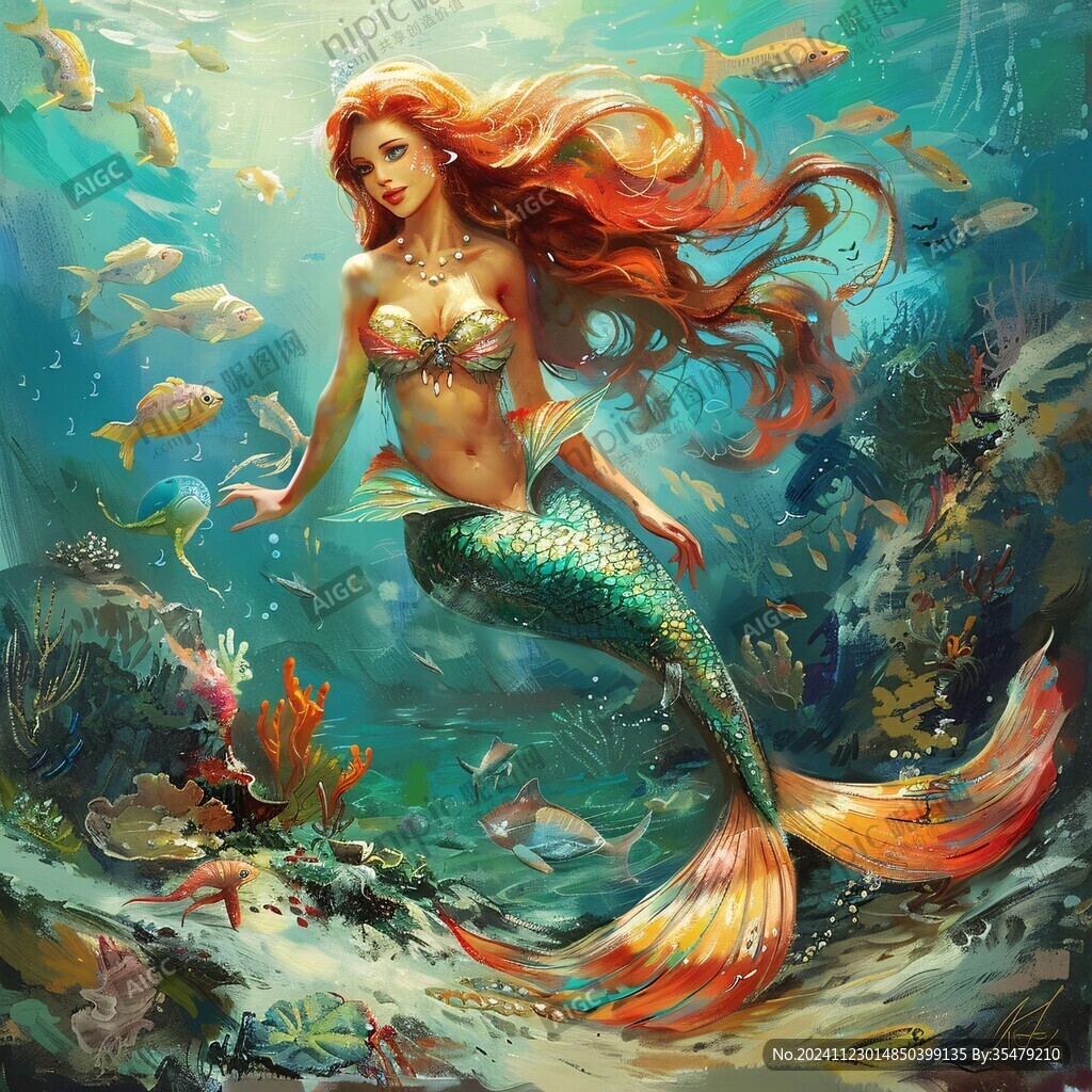 美人魚(yú)素材