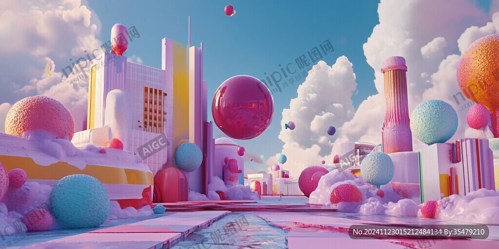 3d立體插畫風(fēng)格