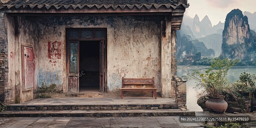 興坪古鎮(zhèn)油畫