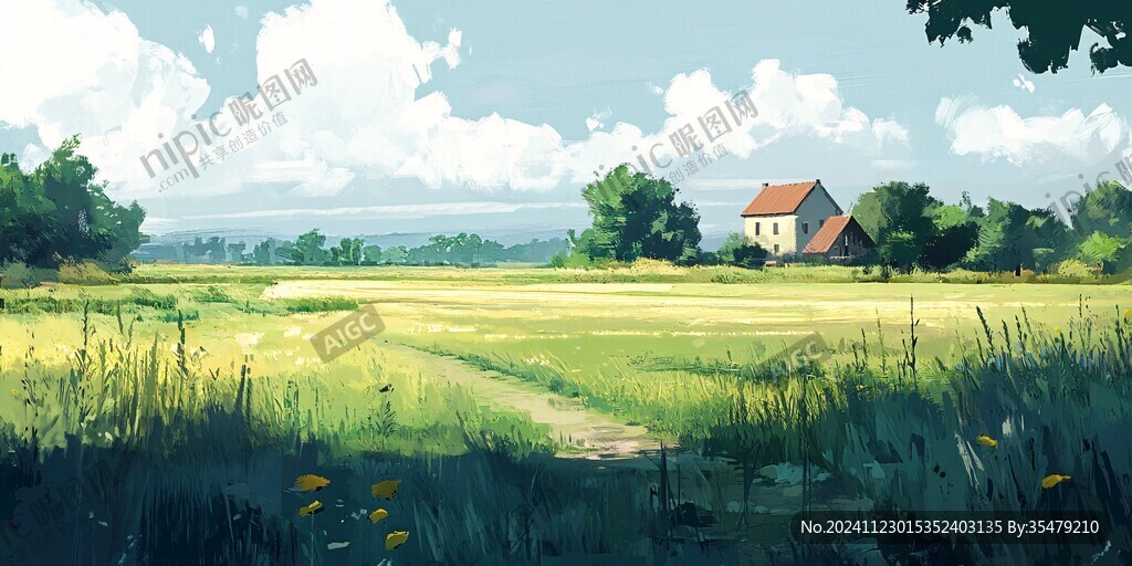 唯美農(nóng)村場(chǎng)景