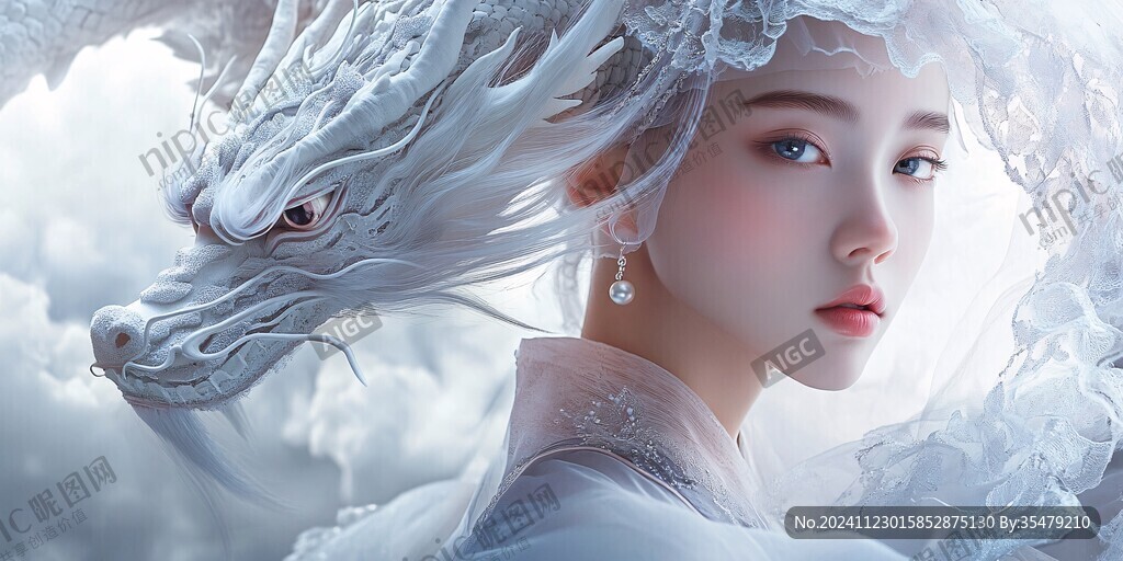 古風龍女ip