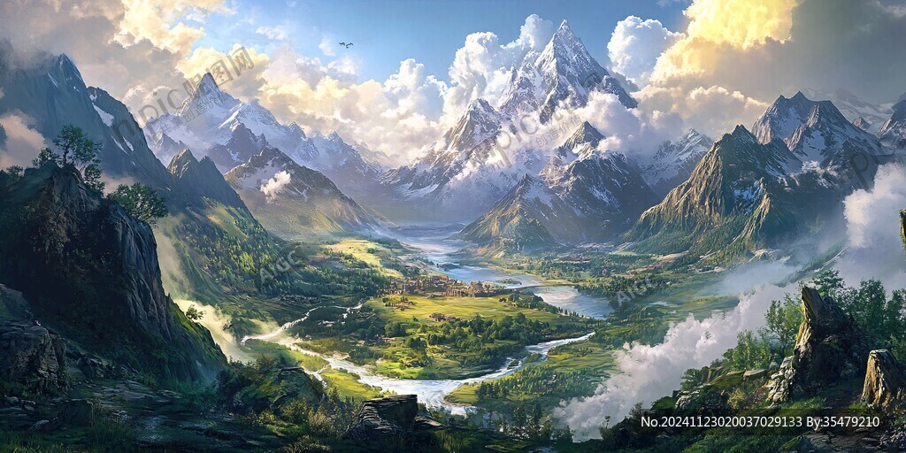 風景原畫