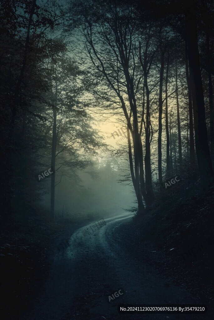 深幽林間路