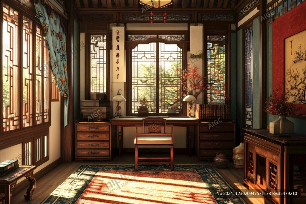 古風(fēng)室內(nèi)場(chǎng)景